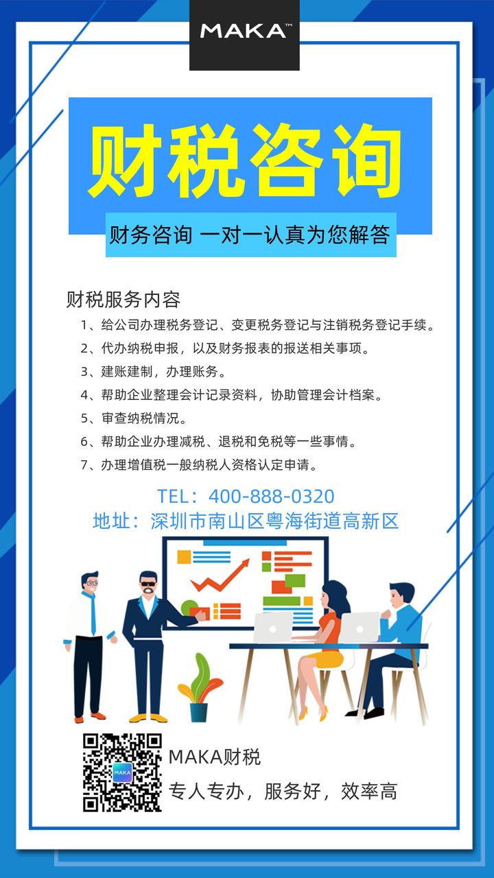 专业税务代理与财务咨询服务